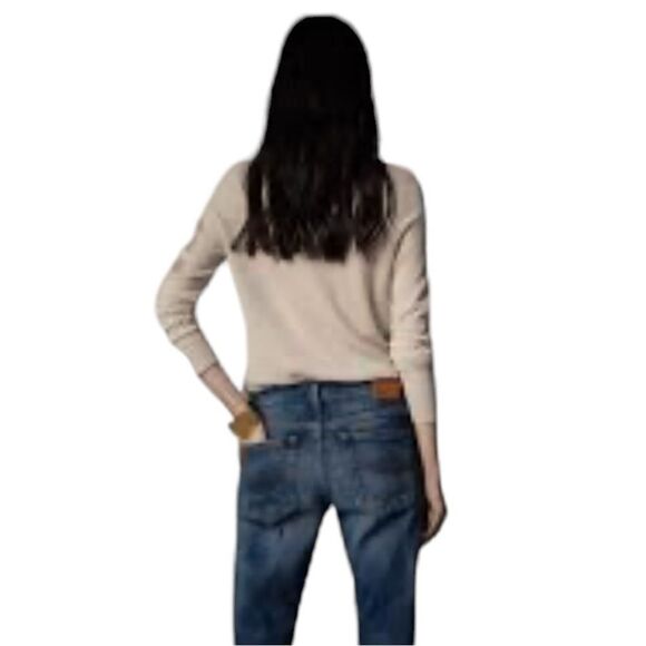 Zadig & Voltaire Miss CP Arrow Cashmere Top - Picture 13 of 13